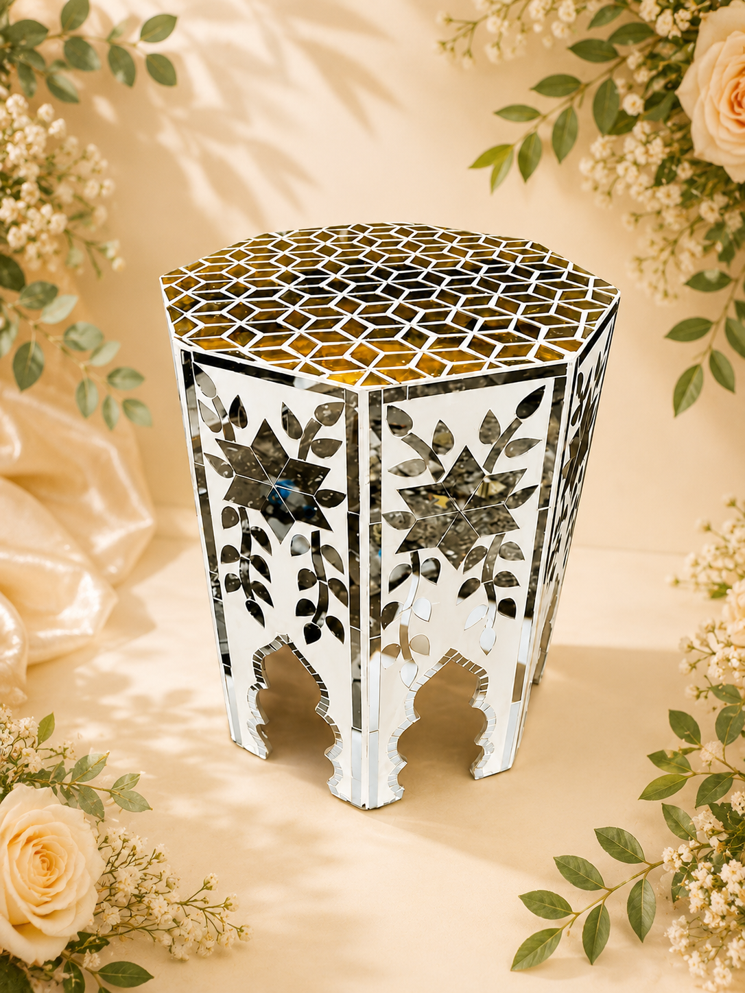 MIRROR ROUND TABLE